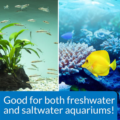 Stress Zyme Bacterial Cleaner, Freshwater and Saltwater Aquarium Water Cleaning Solution